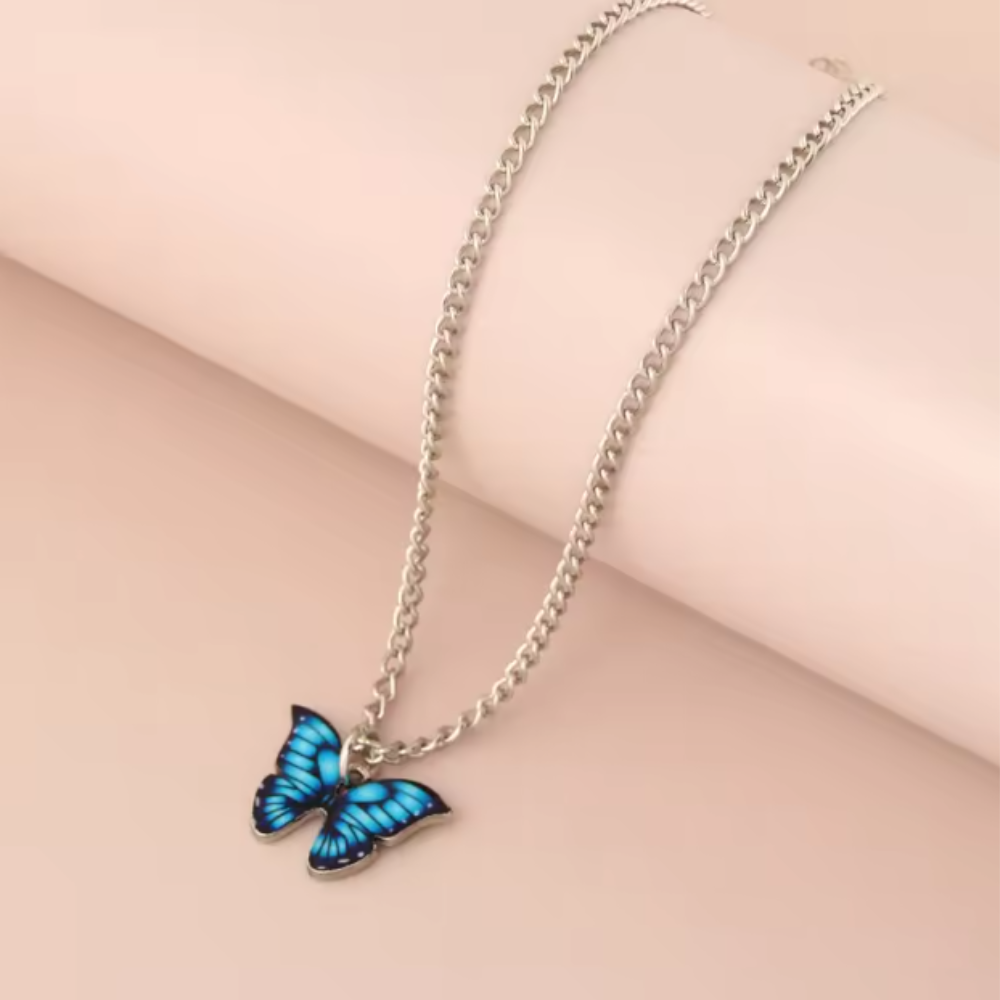 Butterfly Pendant Necklace